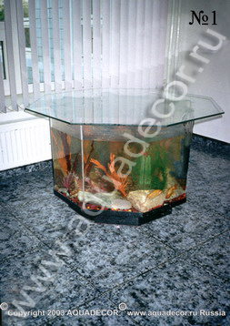 аквариум с прозрачной крышкой